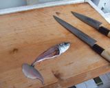 安くて美味しい豆鯵でお刺身作り作り方3写真