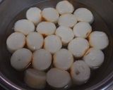 焼き麩とわかめのお味噌汁作り方1写真