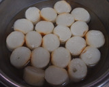 焼き麩とわかめのお味噌汁作り方1写真