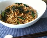 ほうれん草ベーコンしょう油パスタ作り方5写真