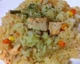 ♬鮭のカレーピラフ♬作り方4写真