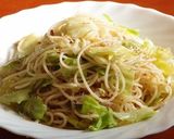 ★キャベツとしらすのペペロンチーノ★作り方6写真