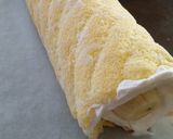 バナナのロールケーキ作り方14写真
