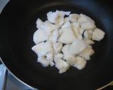 フライパンで餅ピザ作り方1写真