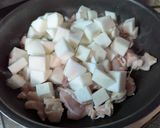 トロッと旨い♡かぶと鶏もも肉のクリーム煮作り方3写真