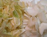 白菜の甘酢炒め煮作り方1写真