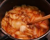 白菜の甘酢炒め煮作り方4写真