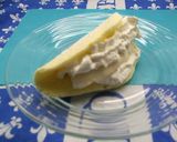 レンジで簡単！バナナオムレツ作り方8写真