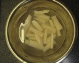 我家の手作りおせち☆ピリっと甘辛蓮根炒め作り方5写真