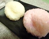 なんちゃって和菓子　～寒椿おにぎり作り方6写真