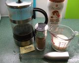 お家でカフェラテ作り方1写真