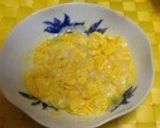 電子レンジで一分！超簡単チーズ餅オムレツ作り方4写真