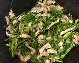 【家中華】シャキッとピーマン青椒肉絲作り方5写真