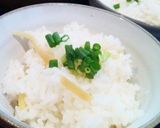 香りとシャキ食感の生姜ごはん作り方3写真