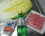 だし汁を使わない白菜豚鍋作り方1写真