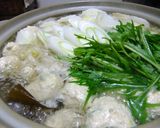 ごぼうと鶏肉団子の鍋作り方9写真