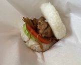 アルファ化米でライスバーガー作り方8写真