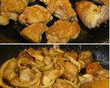 ■鶏肉と玉ねぎのみそ生姜焼き・黒胡椒風味作り方3写真
