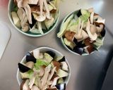 肉無チクワ梅すき焼き親子丼味野菜炒め作り方10写真