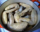 ほろり柔らか☆手羽先と大根の煮物作り方3写真