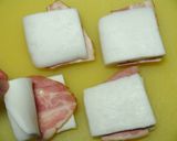 はんぺんのベーコンチーズ焼き作り方4写真