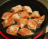 簡単♪タイ風たれで☆サーモンの揚げ焼き作り方3写真