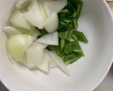 肉無チクワ簡単洋風テリマヨ味野菜炒め作り方5写真