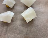 ハロウィンにもおすすめ！かぼちゃのおばけ餃子作り方3写真