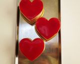 * バレンタイン❤ピンクのチーズケーキ♪作り方13写真