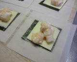 長芋とお餅の明太マヨチー春巻き作り方4写真