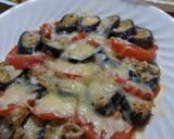 超簡単！　トマト＆なす＆ツナのチーズ焼き作り方6写真