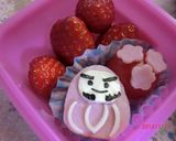 簡単ダルマ　キャラ弁の飾りに作り方5写真
