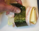餅チーズのベーコン巻作り方3写真
