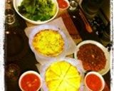 野菜を食べる♪シーザーサラダピザ作り方12写真