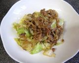 簡単でも本格的！ジンギスカン風☆野菜炒め作り方8写真