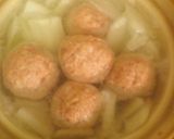 大根・挽肉団子の味噌煮込みうどん！作り方8写真