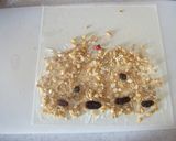 クリームチーズとグラノーラの春巻き作り方1写真
