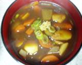 ヘルシー！根菜と納豆のぽかぽか汁作り方5写真