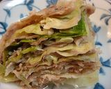 キャベツと豚肉のミルフィーユ。作り方6写真
