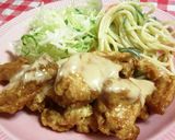 簡単 家のチキン南蛮 作り方8写真