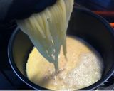 明太クリームのパスタ作り方3写真