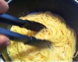 明太クリームのパスタ作り方4写真