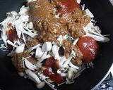煮込みハンバーグきのこデミソース作り方4写真