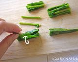 ほうれん草で簡単「辰」の作り方作り方3写真