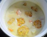 海老団子のクリームシチュー作り方10写真