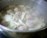 シューマイ風味の肉団子と蒸し焼き野菜作り方4写真