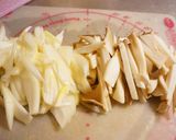 ✿エリンギとクリチの♡バタポン炒め✿作り方1写真