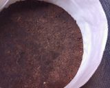 ココアクッキーの濃厚べイクドチーズケーキ作り方3写真