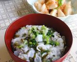 磯ふわり【蕪・しらす・素干し海苔の粥】作り方9写真