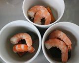 滑らか★エビと南瓜の茶碗蒸し★地獄蒸し作り方3写真